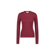 Lillian Slim Pullover Fabienne Chapot , Red , Dames