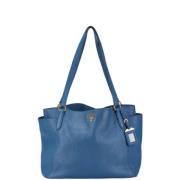 Pre-owned Leather prada-bags Prada Vintage , Blue , Dames