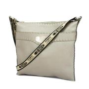 Pre-owned Leather fendi-bags Fendi Vintage , Gray , Dames