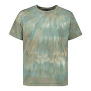 Tie Dye Katoenen T-shirt John Elliott , Multicolor , Heren