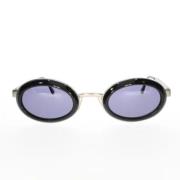 Pre-owned Fabric sunglasses Chanel Vintage , Blue , Dames