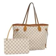 Pre-owned Canvas louis-vuitton-bags Louis Vuitton Vintage , Beige , Da...