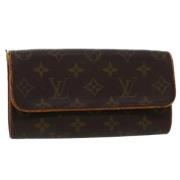 Pre-owned Canvas louis-vuitton-bags Louis Vuitton Vintage , Brown , Da...