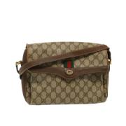 Pre-owned Plastic gucci-bags Gucci Vintage , Beige , Dames