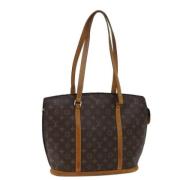 Pre-owned Canvas louis-vuitton-bags Louis Vuitton Vintage , Brown , Da...