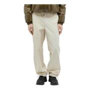 Poplin Trekkoordbroek Moncler , Beige , Heren