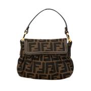 Pre-owned Canvas fendi-bags Fendi Vintage , Brown , Dames