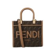 Pre-owned Canvas fendi-bags Fendi Vintage , Brown , Dames