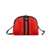 Pre-owned Suede gucci-bags Gucci Vintage , Red , Dames