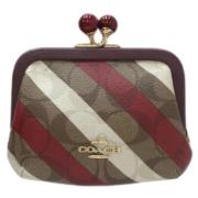 Pre-owned Fabric wallets Coach Pre-owned , Multicolor , Dames