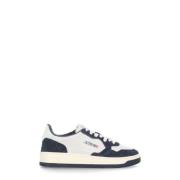 Witte Sneakers met Contrasterende Details Autry , White , Dames