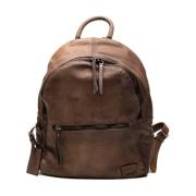 Leren Tassen Nirvana Stijl The Jack Leathers , Brown , Heren