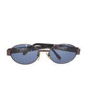 Pre-owned Metal sunglasses Fendi Vintage , Brown , Dames