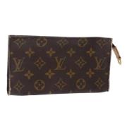 Pre-owned Canvas pouches Louis Vuitton Vintage , Brown , Dames