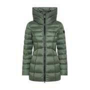 Groene Superlichte Donsjas Aw24 Peuterey , Green , Dames