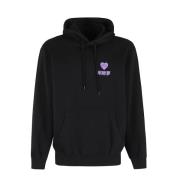 Stijlvolle Sweat Hoodie voor legale highs Edwin , Black , Heren