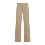 Neutrale broek voor vrouwen Aw24 Theory , Beige , Dames