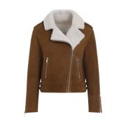 Neutrale Jassen Aw24 Damesmode Yves Salomon , Brown , Dames