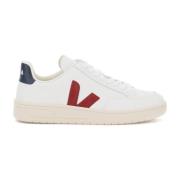 Monogram Leren Sneakers Veja , White , Heren