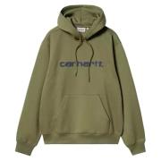 Capuchontrui Capulet Aura Carhartt Wip , Green , Heren