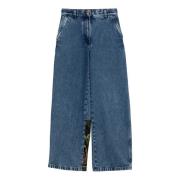 Boyfriend Jeans Palm Angels , Blue , Dames