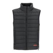 Gewatteerd waterafstotend gewatteerd vest Hugo Boss , Black , Heren