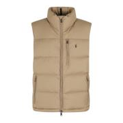 Donsvest Donzenveer Ralph Lauren , Brown , Heren