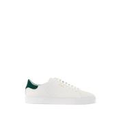 Handgemaakte Leren Sneakers met Gouden Logo Axel Arigato , White , Her...