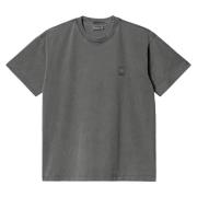 Vista T-Shirt Graphite Carhartt Wip , Gray , Heren