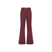 Puck Trousers Fabienne Chapot , Red , Dames