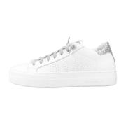 Sportieve Sneakers voor Actieve Levensstijl P448 , White , Dames