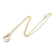 Pre-owned Rose Gold necklaces Cartier Vintage , Yellow , Dames