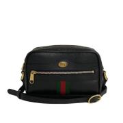 Pre-owned Leather gucci-bags Gucci Vintage , Black , Dames