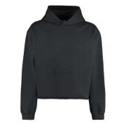 Hoodie met rauwe zoom Maison Margiela , Blue , Heren