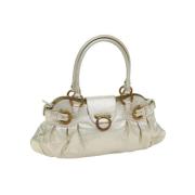 Pre-owned Leather handbags Salvatore Ferragamo Pre-owned , Yellow , Da...