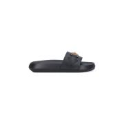 Sandalen Zwart Versace , Black , Dames