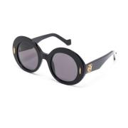 Lw40146I 01A Sunglasses Loewe , Black , Dames