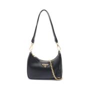 Pre-owned Leather prada-bags Prada Vintage , Black , Dames