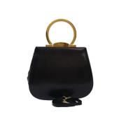 Pre-owned Leather handbags Salvatore Ferragamo Pre-owned , Black , Dam...