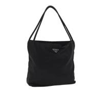 Pre-owned Nylon prada-bags Prada Vintage , Black , Dames