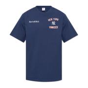 T-shirt uit de 47 & The New York Yankees collectie Sporty & Rich , Blu...