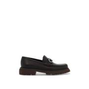 Chunky Sole Gancini Loafers Salvatore Ferragamo , Brown , Heren