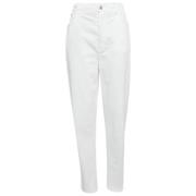 Pre-owned Denim jeans Dolce & Gabbana Pre-owned , White , Dames