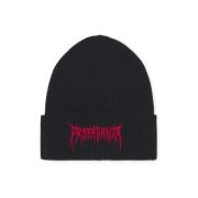 Zwarte Katoenen Beanie Hoed Herfst/Winter 2024 Propaganda , Black , He...