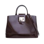 Pre-owned Leather louis-vuitton-bags Louis Vuitton Vintage , Brown , D...