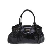 Pre-owned Leather handbags Salvatore Ferragamo Pre-owned , Black , Dam...