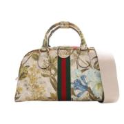 Pre-owned Coated canvas handbags Gucci Vintage , Multicolor , Dames