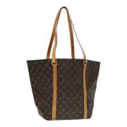 Pre-owned Canvas louis-vuitton-bags Louis Vuitton Vintage , Brown , Da...