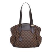 Pre-owned Canvas louis-vuitton-bags Louis Vuitton Vintage , Brown , Da...