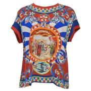 Pre-owned Silk tops Dolce & Gabbana Pre-owned , Multicolor , Dames